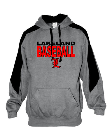 Lakeland Robotics Black Polar Fleece Vest - 3012 w/ Embroidered Design on Front Left Chest