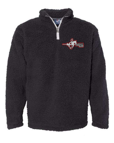 Lakeland Robotics Black Polar Fleece Vest - 3012 w/ Embroidered Design on Front Left Chest