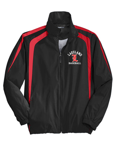 Lakeland Robotics Black Polar Fleece Vest - 3012 w/ Embroidered Design on Front Left Chest