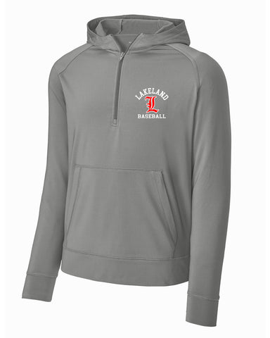 Lakeland Robotics Black Polar Fleece Vest - 3012 w/ Embroidered Design on Front Left Chest