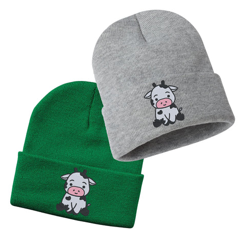 FCK IT Embroidered Cuffed Beanie Hat
