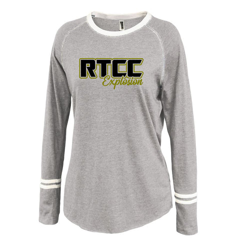 RTCC Heavy Cotton Black Shirt w/ Cheer Dad Scan Design on Front.