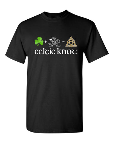 Celtic Knot Forest Green JERZEES - NuBlend® Crewneck Sweatshirt - 562MR w/ Full Color Celtic Pride Design on Front
