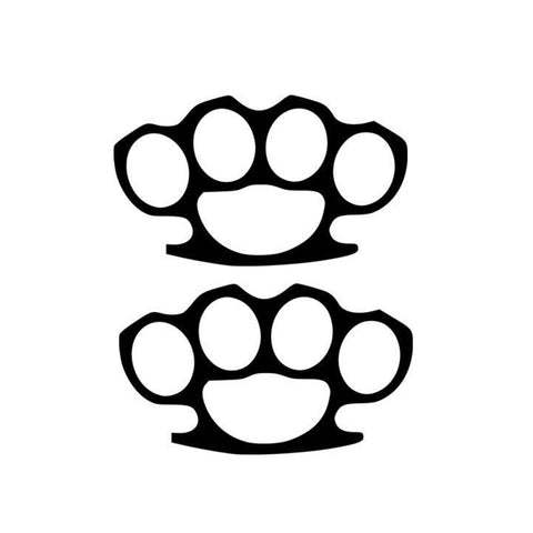 Bulldog Peeking V1 Single Color Transfer Type Decal