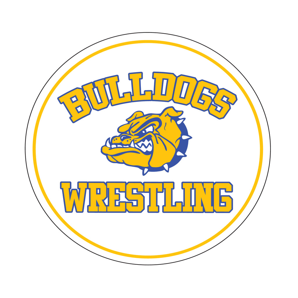 Bulldogs Wrestling Logo -  5.5