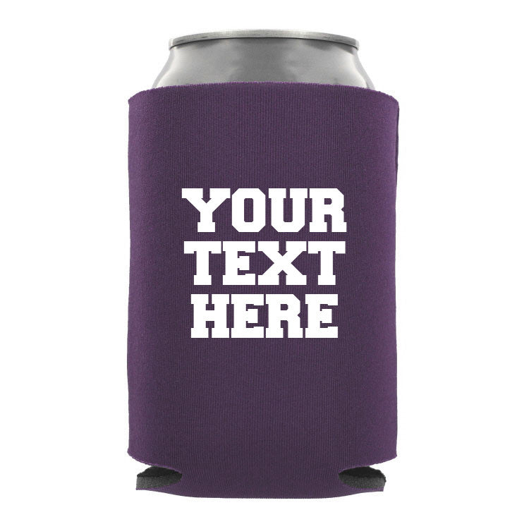 premium foam can cooler-sd-blank-tcc-115b purple