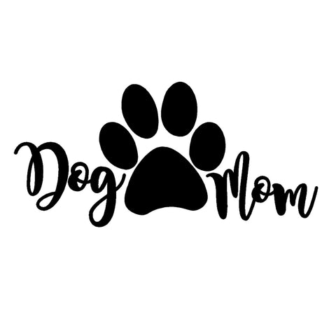 CHEER MOM w/ Jumper V1 Single Color Transfer Type Decal