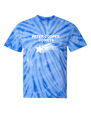 Peter Cooper Comets Royal Heavy Cotton™ Women’s V-Neck T-Shirt - 5V00L w/ Proud Parent on Front