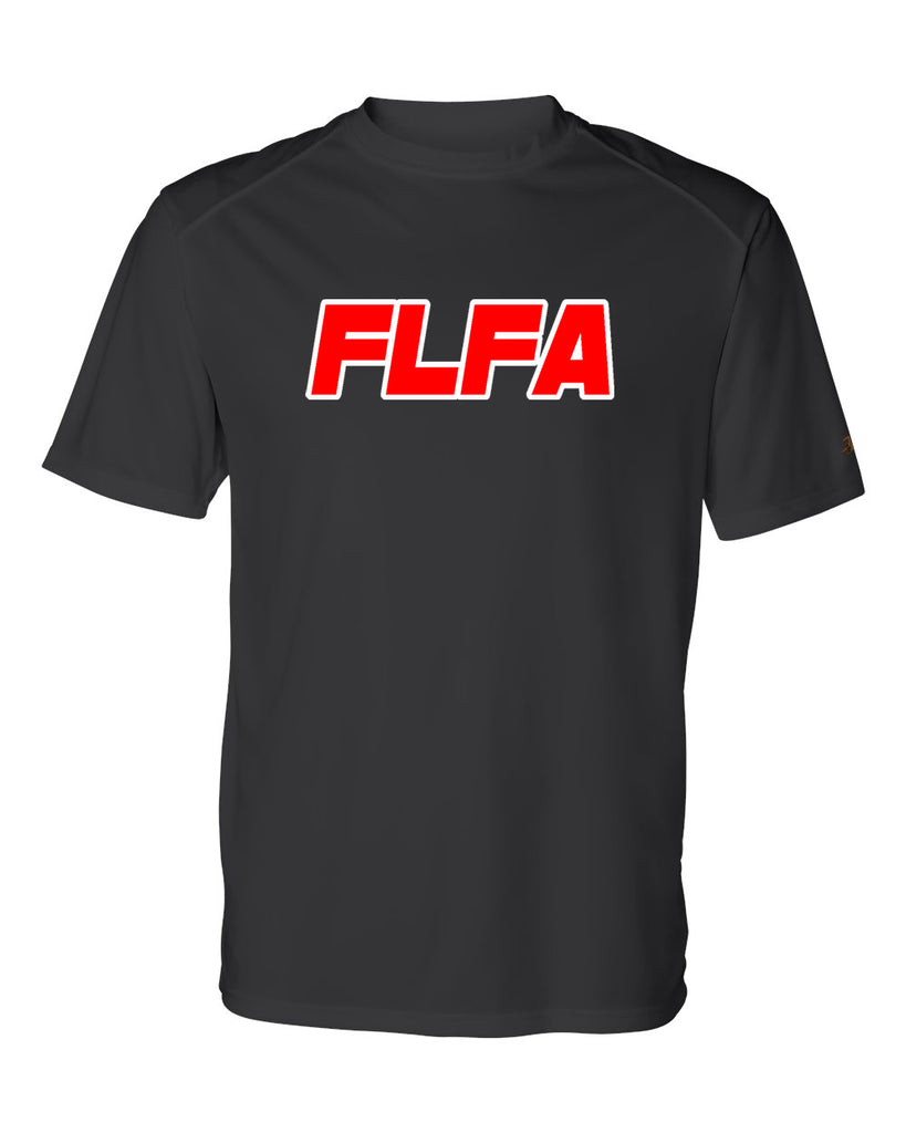 FLFA Black Badger - B-Core Sport Performance T-Shirt - 4120 w/ FLFA (text) Logo on Front