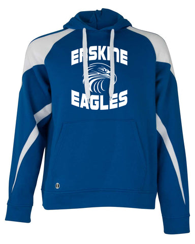 Erskine School NuBlend® Sweatpants - 973BR - Royal Blue w/ White Logo down Leg.