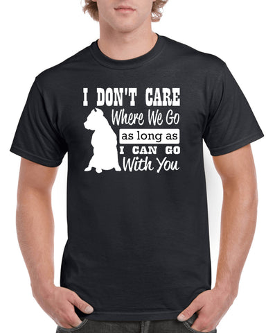 If I Can't Bring My Dog I'm Not Going Graphic Transfer Design Shirt