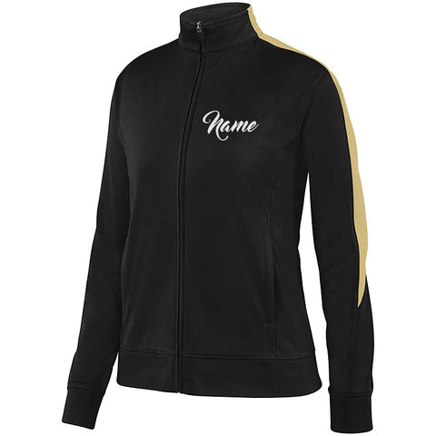 WMCC Custom Black Vegas Gold-White Authentic Baseball Jersey w/ TeamName: Revolution