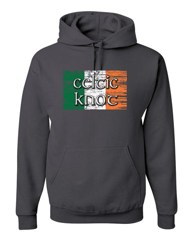 Celtic Knot Charcoal JERZEES - Dri-Power® 50/50 T-Shirt - 29MR w/ Full Color Celtic Pride Design on Front