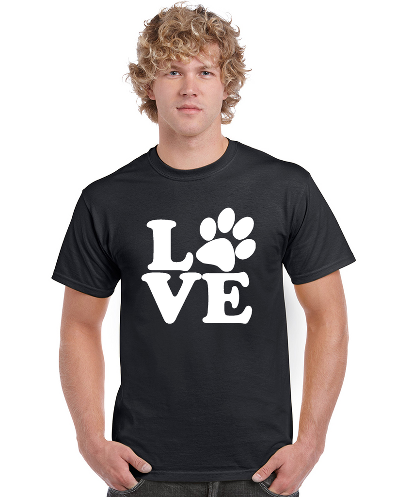 Love Paw Dog/Cat Graphic Transfer Design Shirt