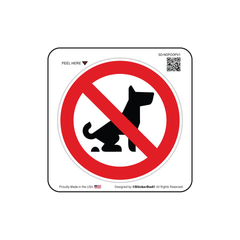 Warning No Whinning Zone 1051 V1 - 5" - Full Color Printed Sticker