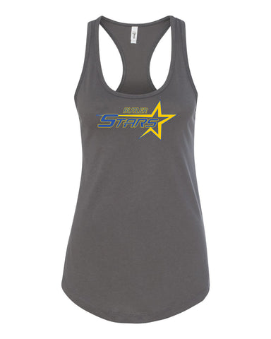 Butler Stars Gray Attain Wicking Set-In Sleeve Tee w/ Large Front 2 Color Design