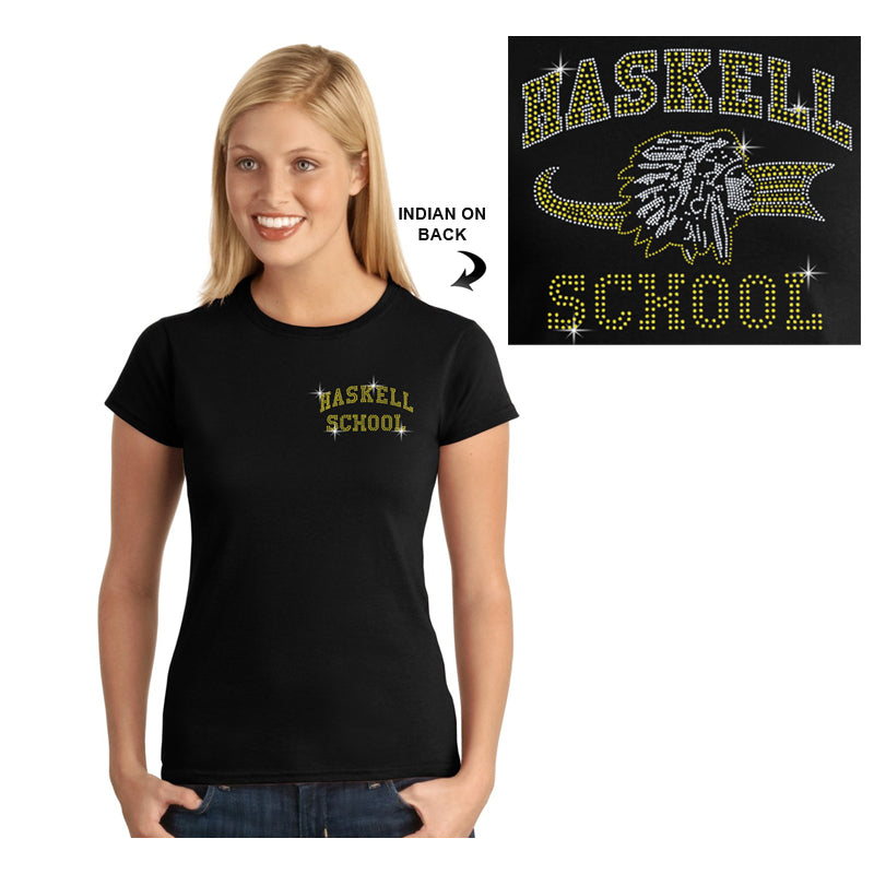HASKELL School Black Short Sleeve Tee w/ HASKELL School