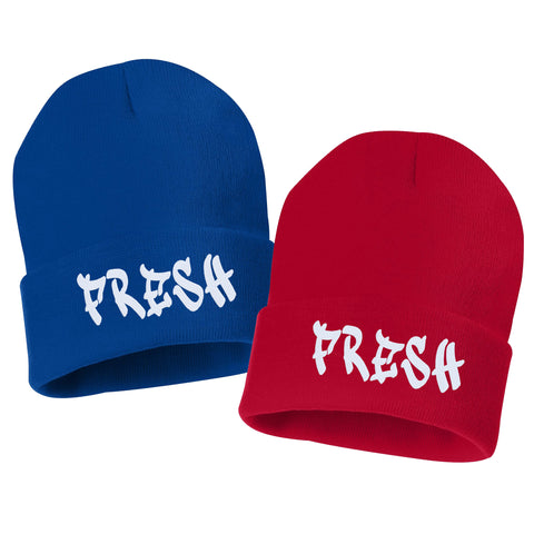 FCK IT Embroidered Cuffed Beanie Hat