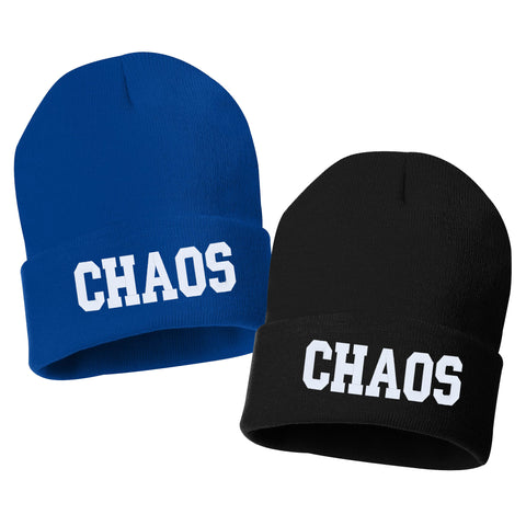 FCK IT Embroidered Cuffed Beanie Hat