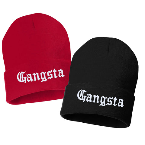 FCK IT Embroidered Cuffed Beanie Hat