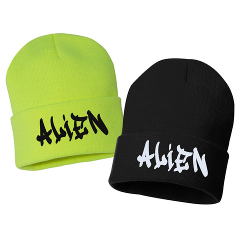 FCK IT Embroidered Cuffed Beanie Hat