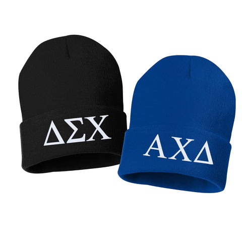 FCK IT Embroidered Cuffed Beanie Hat