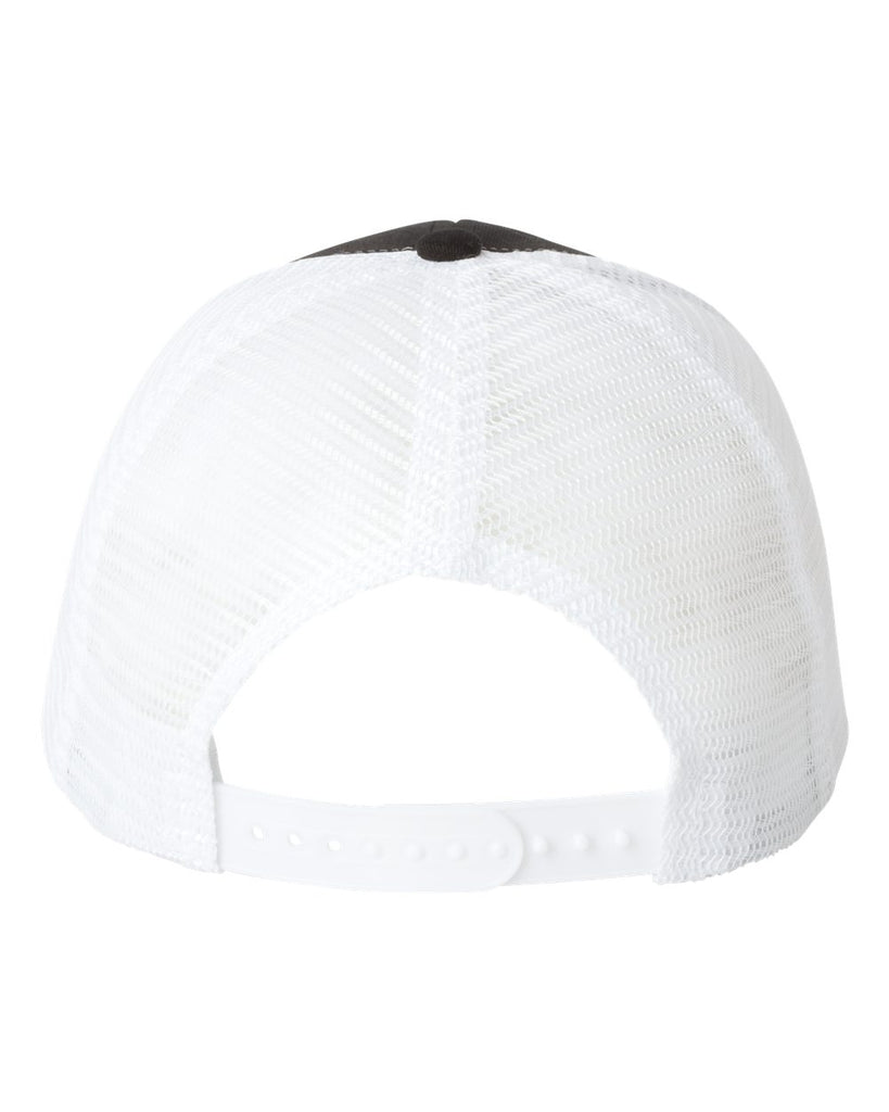 Lakeland Robotics Black & White Mesh-Back Trucker Cap - VC400 w/ Logo Embroidered on Front Left Chest