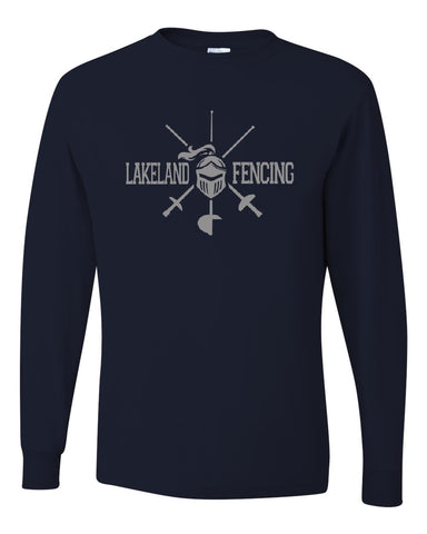 Lakeland Robotics Black Polar Fleece Vest - 3012 w/ Embroidered Design on Front Left Chest