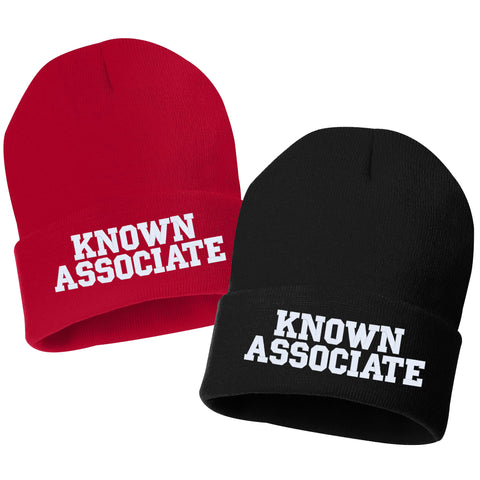 FCK IT Embroidered Cuffed Beanie Hat