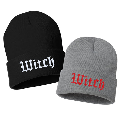 FCK IT Embroidered Cuffed Beanie Hat