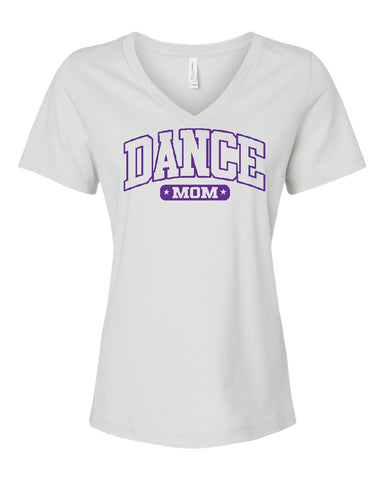 Precision Dance JERZEES - Dri-Power® Long Sleeve 50/50 T-Shirt - 29LSR w/ White & Purple Design on Front.