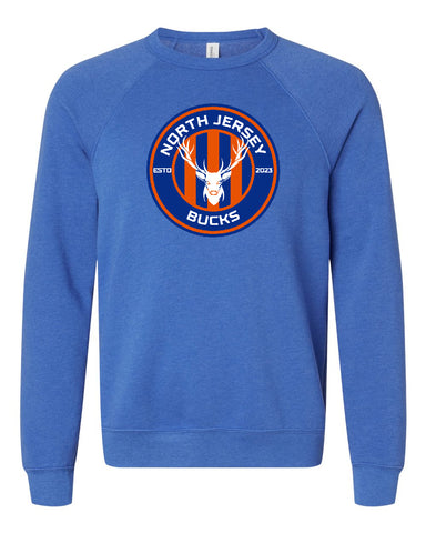 NJ Bucks JA - Sport Lace Hooded Sweatshirt - 8830 w/ NJB Circle Logo on Front