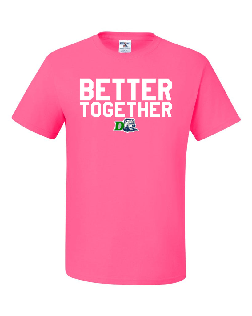 Drew Volleyball JERZEES - Dri-Power® 50/50 T-Shirt - 29MR w/ Better Together Design on Front.