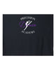 Precision Dance Heavy Blend Fleece Stadium Blanket - 18900 w/ White & Purple Logo Design on Front