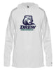 Drew Volleyball Badger - Lineup Hooded Long Sleeve T-Shirt - 4211 w/ 4 Color V2 Design on Front.