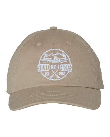 Skyline Lakes Big Summit 24 oz Tritan™ Sport Bottle w/ SLPOA Down Side.