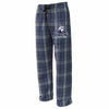 Drew Volleyball PS Navy Flannel Pants w/ 4 Color V2 Design on Front.