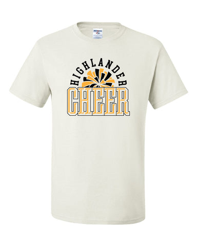 West Milford Cheerleading - Black Crew w/ WM Cheer Deer Design on Front.