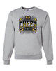 West Milford Cheerleading - Sport Gray Crew w/ HIGHLANDER CHEER 948 Design on Front.