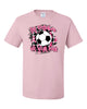 Lakeland Jr Soccer Club - JERZEES - Dri-Power® 50/50 T-Shirt - 29MR w/ In October We Wear Pink Design on Front.