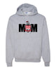 Lakeland Jr Soccer Club - Sport Gray JERZEES - NuBlend® Hooded Sweatshirt - 996MR w/ MOM Design on Front.