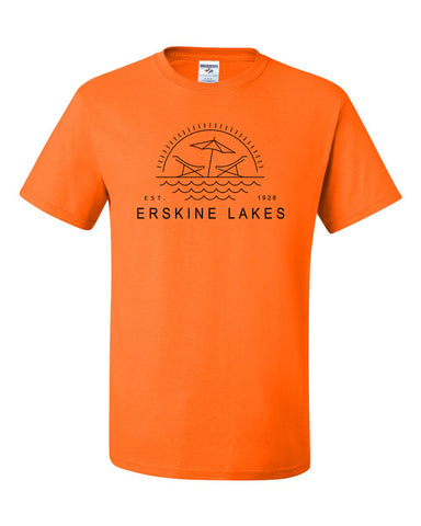 Erskine Lakes -  5.5" Round Logo Magnet w/ ELPOA Design