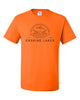 Erskine Lakes JERZEES - Dri-Power® 50/50 T-Shirt - 29MR w/ EL24 Design on Front.