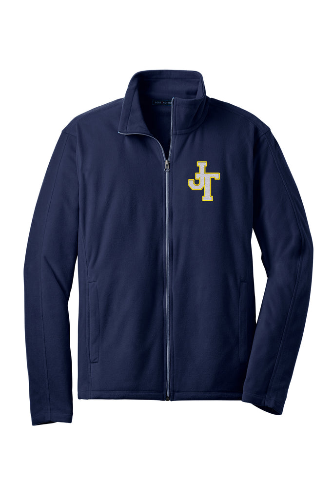 Jefferson Cheer Navy Port Authority® Microfleece Jacket F223 w/ JT Design Embroidered on Left Chest