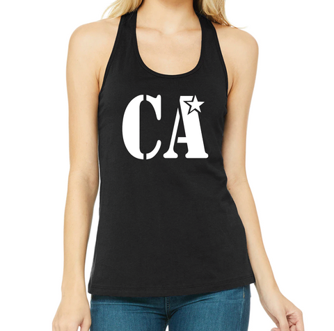 Cheer Army Black Short Sleeve Tee w/ White CHEER ARMY Stencil Logo on Front.