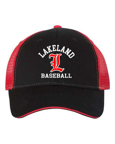 Lakeland Baseball Sportsman - 12" Solid Cuffed Beanie - SP12 w/ Lakeland Arc Design Embroidered on Left Chest