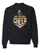 West Milford Cheerleading - Black Crew w/ WM Cheer Deer Design on Front.