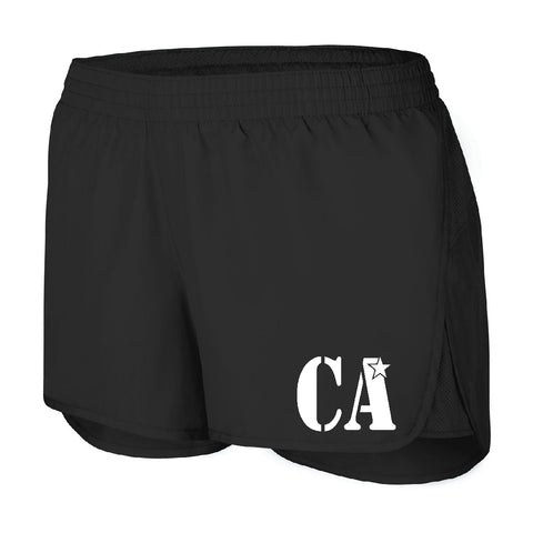 Monogram Running Shorts, Cheer Shorts, Athletic Shorts
