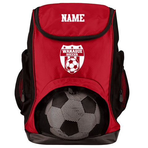 Wanaque Soccer 2 Tone Hat with Wanaque Soccer Logo on Front.