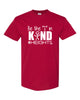 heights red short sleeve tee w/ be the 